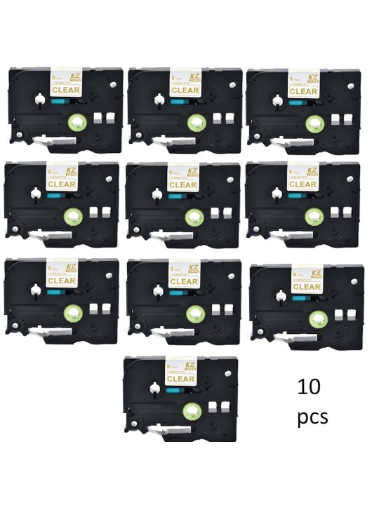 Brother TZe-124 TZe124 label tape Dore compatible, 10 pcs