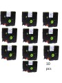 Brother TZe-122 TZe122 label tape Dore compatible, 10 pcs