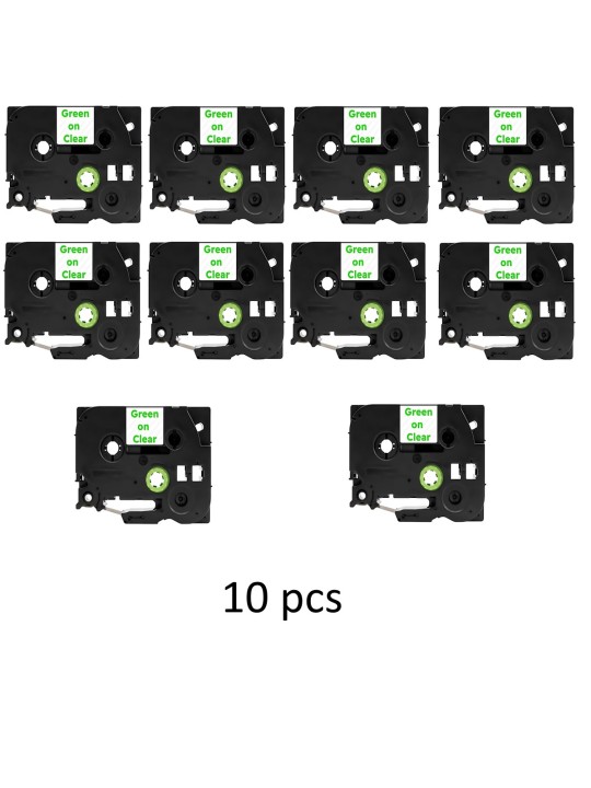 Brother TZe-136 TZe136 label tape Dore compatible, 10 pcs