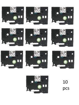 Brother TZe-155 TZe155 label tape Dore compatible, 10 pcs