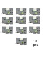 Brother TZE-164 TZE164 label tape Dore compatible, 10 pcs