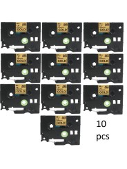 Brother TZE-861 TZE861 label tape Dore compatible, 10 pcs