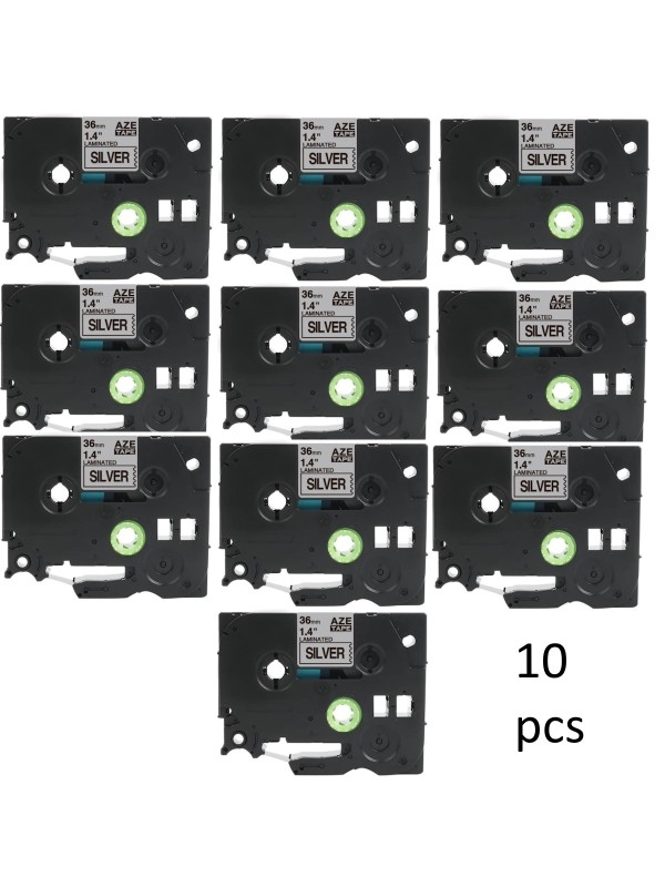 Brother TZE-961 TZE961 label tape Dore compatible, 10 pcs