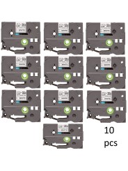 Brother HSe-241 HSe241 label tape Dore compatible, 10 pcs