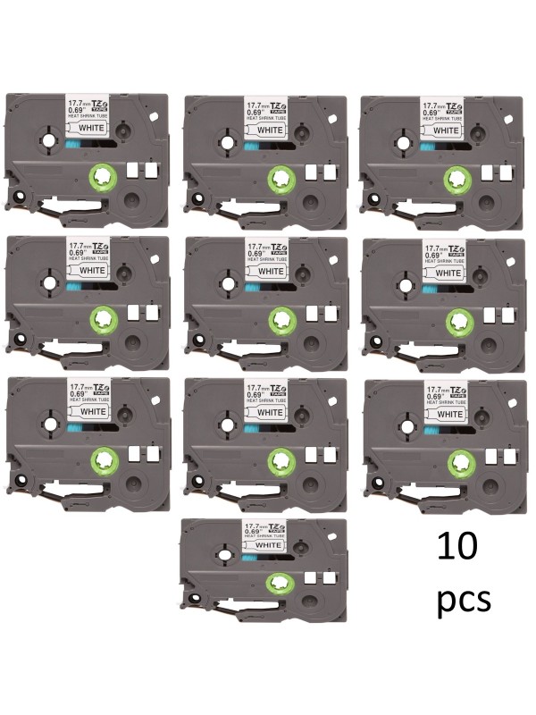 Brother HSe-241 HSe241 label tape Dore compatible, 10 pcs