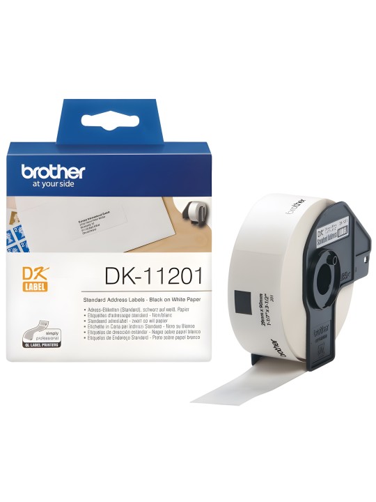 Brother DK-11201 DK11201 29mm x 90mm термо рулоны этикеток