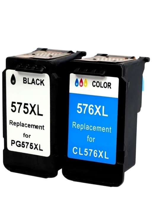 Canon PG-575XL CL-576XL PG575XL CL576XL Dore taastatud 2 tk