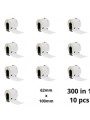 Brother DK-11202 DK11202 62mm x 100mm Thermal Paper Labels Dore manufacturer, 10 pcs