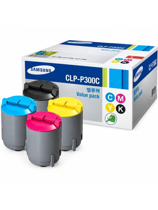 Samsung original toonerkassett CLP-P300C multipack (4 colors)