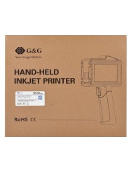 G&G GG-HH1001C pārnēsājams rokas tintes printeris un rūpnieciskās marķēšanas printeris