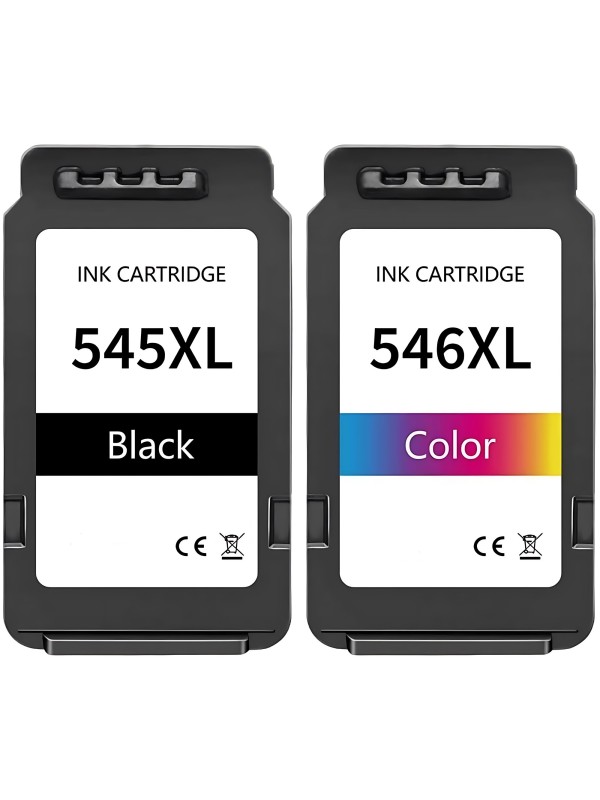 Canon PG-545XL CL-546XL BK/C/M/Y ink cartridge Dore remanufactured 2 pcs