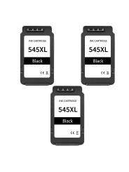 Canon PG-545XL PG545XL BK tintes kasetne Dore atjaunots komplekts 3 gab