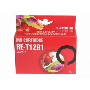 RedBox tindikassett Red Box Epson C13T12814010 T1281 BK
