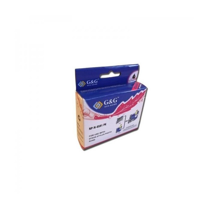 G&G tindikassett Epson C13T05914010 T0591 Stylus Photo R2400