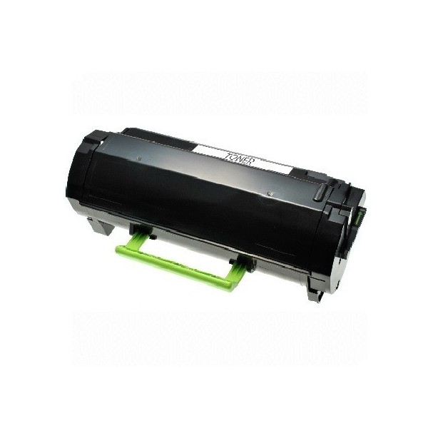 Dore analoog tooner Lexmark 601 602H 60F2000 60F2H00 MX310 MX410 MX510 MX511 MX611 BK