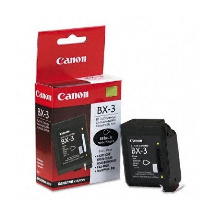 Canon tindikassett BX-3 BK BX-3-BK