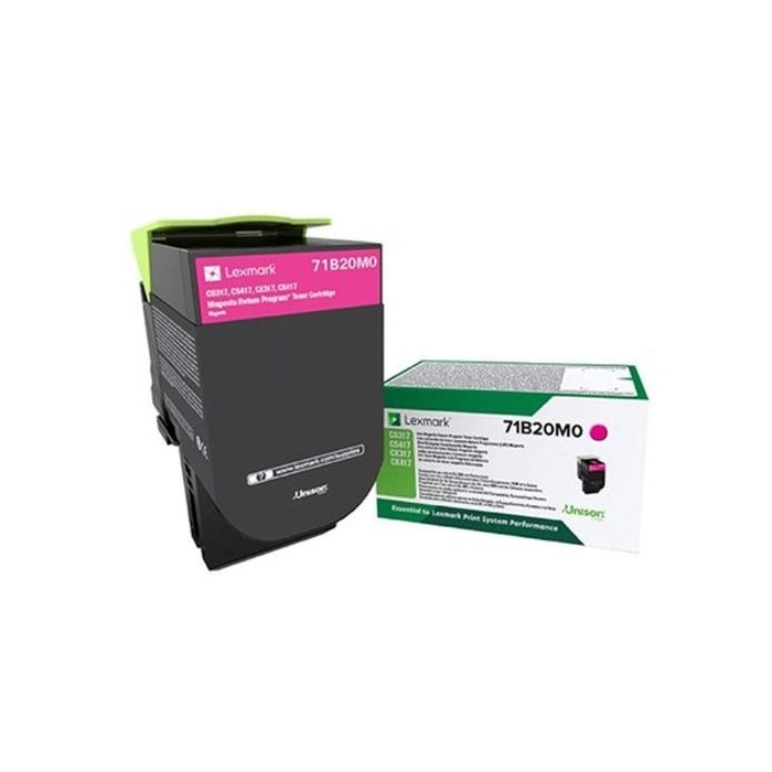 Lexmark  toonerkassett 71B20M0   CS 317 dn, CS 517 de, CS 417 dn, CX 517 de, CX 417 de, CX 317 dn