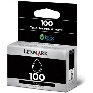 Lexmark tindikassett 14N0820B 14N0820E Nr 100 BK Black