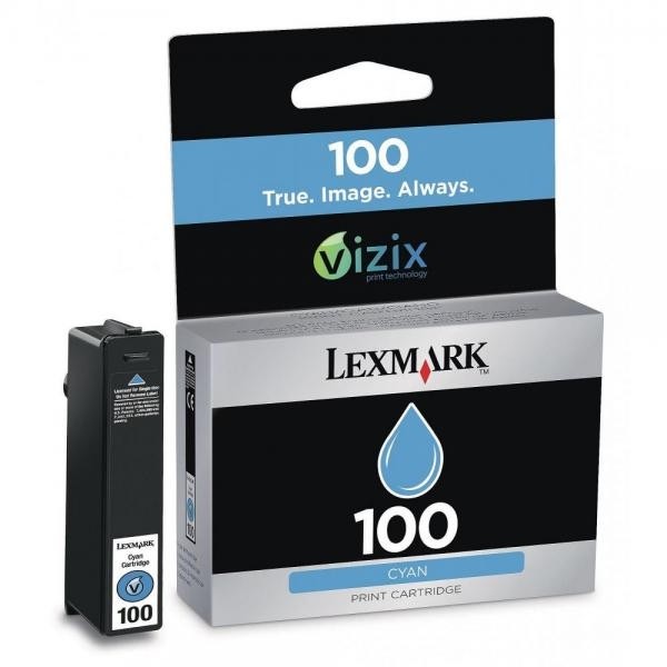 Lexmark tindikassett 14N0900B 14N0900E Nr 100 C Cyan