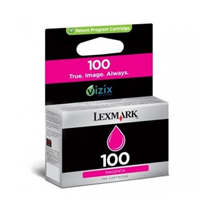 Lexmark tindikassett 14N0901B Nr 100 M Magenta