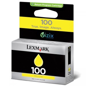 Lexmark tindikassett 14N0902B 14N0902E Nr 100 Y Yellow