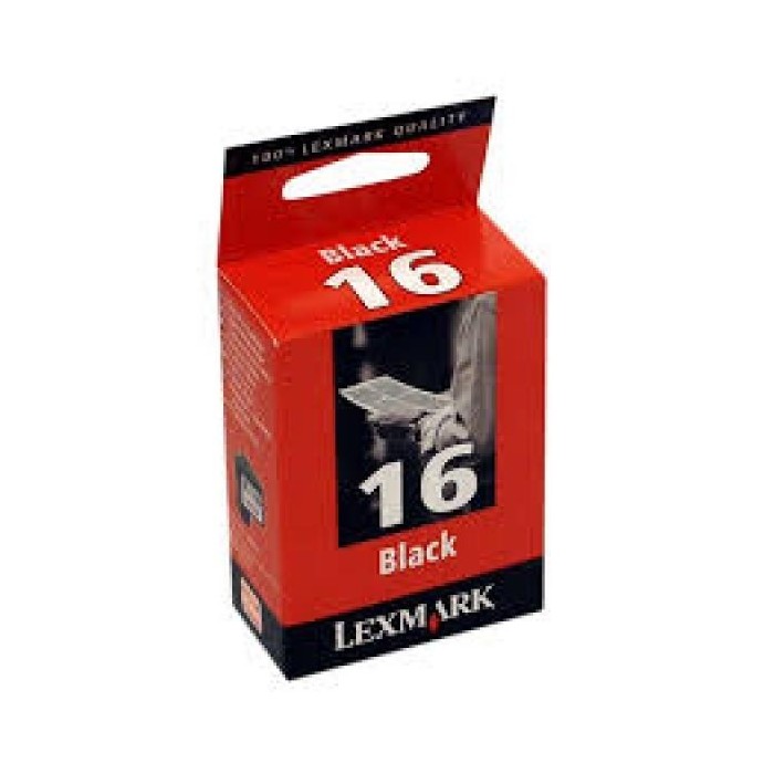 Lexmark tindikassett 16   10N0016E BK Black