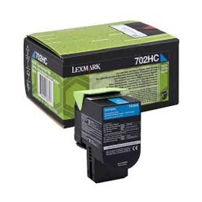 Lexmark tooner 70C2HC0 702H Cyan