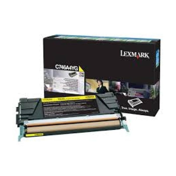 Lexmark tooner C746A1YG Yellow