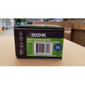 Lexmark 802HK 80C2HK0 Toner BK