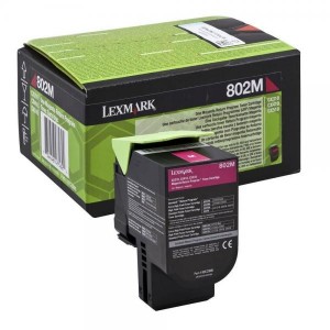 Lexmark toonerkassett 802M 80C20M0 Magenta