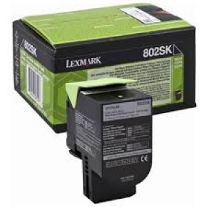 Lexmark 80C2SK0 Toner BK