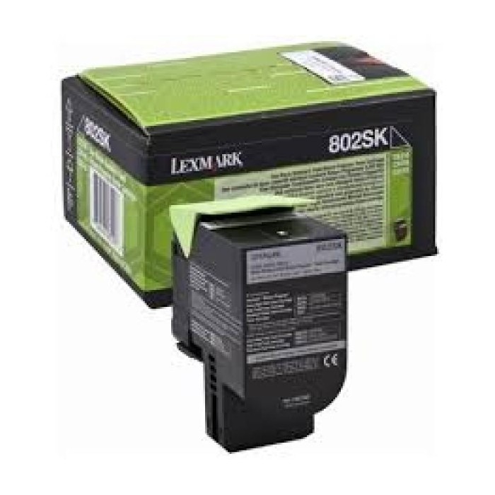 Lexmark toonerkassett 80C2SK0 Black