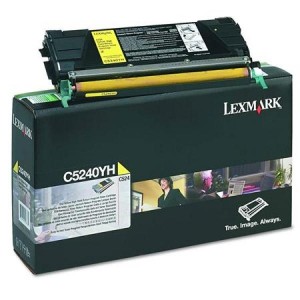 Lexmark toonerkassett C5240YH Yellow