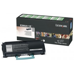 Lexmark E260A11E Toner BK