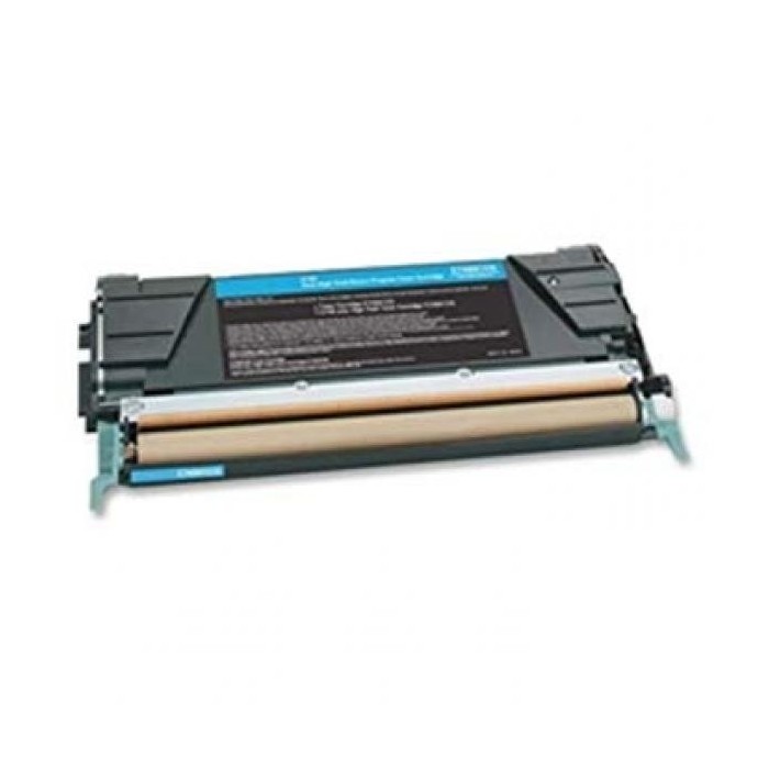 Dore analoog tooner Lexmark C746A1CG  C746A2CG Cyan