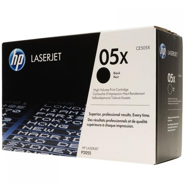 HP toonerkassett CE505X  CONTRACT BK