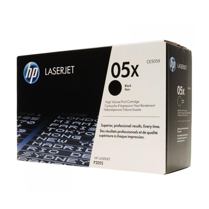 HP toonerkassett CE505X  CONTRACT BK