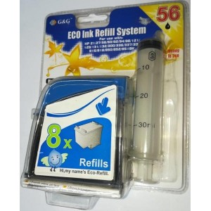 HP BK refill complect G&G compatible