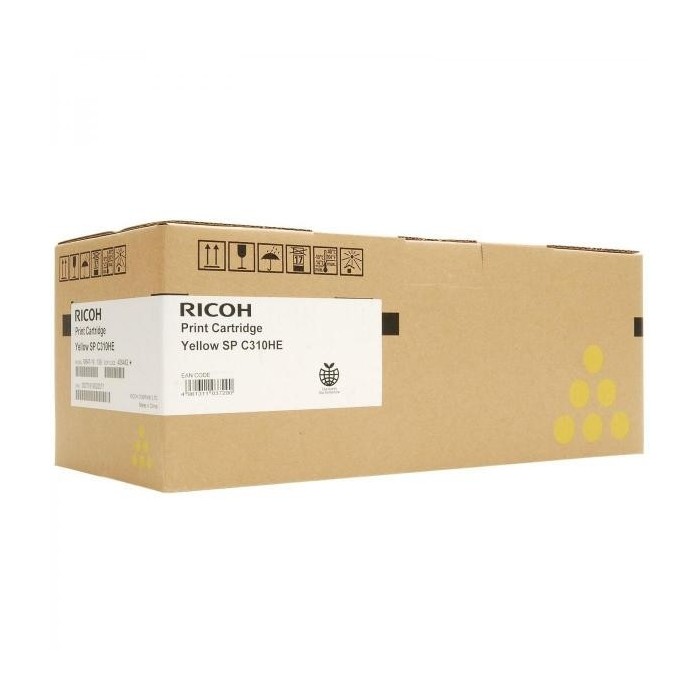 RICOH tooner 406482 407635 Type SP C310 H Yellow