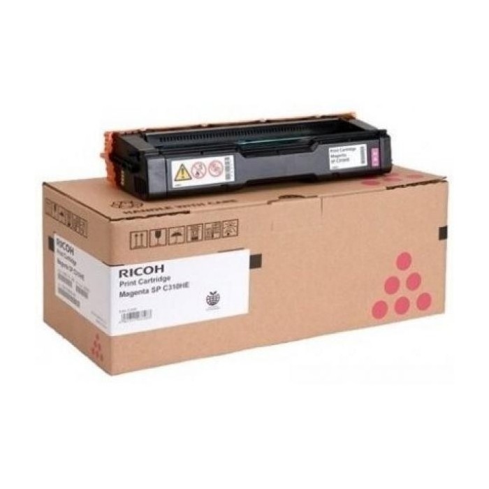 RICOH tooner 406481 407636 Type SP C310 H Magenta