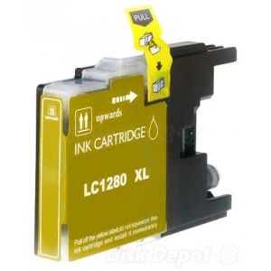 Brother LC-1240Y LC1240Y LC-1280Y LC1280Y ink cartridge Dore compatible