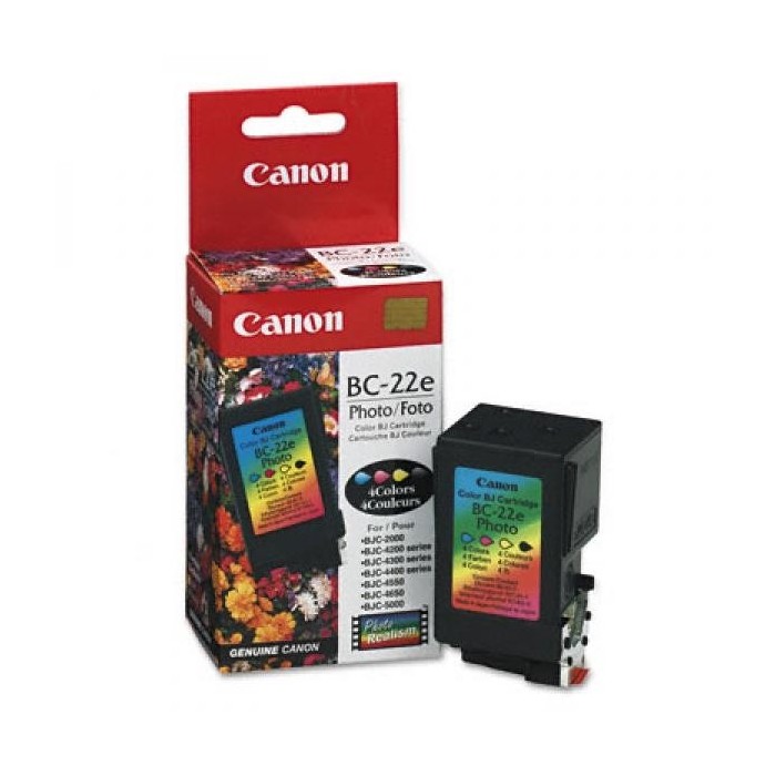 Canon foto tindikassett BC-22e BC22e BC22 e C/M/BK/W