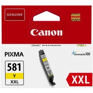 Canon tindikassett CLI-581 XXL Yellow CLI-581YXXL 1997C001